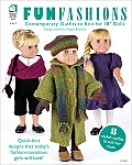 Fun Fashions Contemporary Outfits to Knit for 18 Dolls