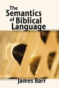 Semantics Of Biblical Language