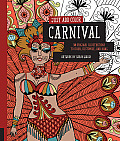 Just Add Color Carnival 30 Original Illustrations To Color Customize & Hang