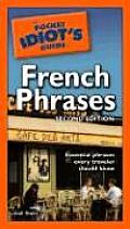 Pocket Idiots Guide To French Phrases 2nd Edition