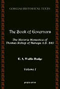 The Book of Governors: The Historia Monastica of Thomas Bishop of Marga (Volume 1)