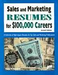 Sales & Marketing Resumes for $100000 Careers