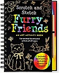 Scratch & Sketch Furry Friends (Trace-Along) [With Wooden Stylus for Drawing]