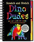 Scratch & Sketch Dino Dudes (Trace-Along) [With Wooden Stylus for Drawing]
