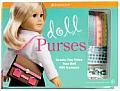 Doll Purses Create Tiny Totes Your Doll Will Treasure With Stickers & Sticky Dots & Beads Jewels & Velvet Paper & 7 Ribbons