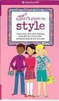 American Girls Smart Girls Guide To Style How To Have Fun