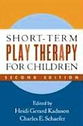 Short Term Play Therapy For Children