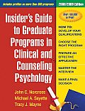 Insiders Guide to Graduate Programs in Clinical & Counseling Psychology