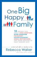 One Big Happy Family: 18 Writers Talk About Open Adoption, Mixed Marriage, Polyamory, Househusbandry, Single Motherhood, and Other Realities