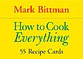 How To Cook Everything 55 Recipe Cards