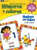 Dora the Explorer Numbers & Colors Flash Cards Pre K