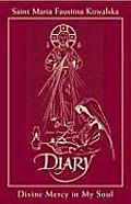 Diary of Saint Maria Faustina Kowalska In Burgundy Leather Divine Mercy in My Soul