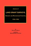 Abstract of Land Grant Surveys, Augusta & Rockingham Counties, 1761-1791