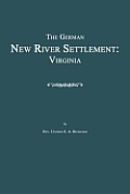 The German New River Settlement: Virginia