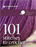 101 Stitches to Crochet With 8 Page Booklet