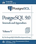 PostgreSQL 9.0 Official Documentation - Volume V. Internals and Appendixes
