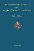 Hermeneutic Interpretation of the Origin of the Social State of Man