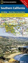 National Geographic Guide Map||||Southern California Map