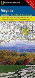 National Geographic Guide Map||||Virginia Map