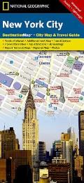 National Geographic Destination City Map||||New York City Map