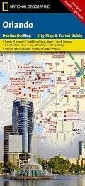 National Geographic Destination City Map||||Orlando Map