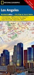 National Geographic Destination City Map||||Los Angeles Map