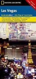 National Geographic Destination City Map||||Las Vegas Map