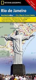 National Geographic Destination City Map||||Rio de Janeiro Map