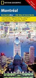 National Geographic Destination City Map||||Montreal Map
