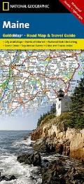 National Geographic Guide Map||||Maine Map