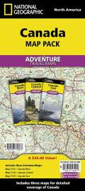 National Geographic Adventure Map||||Canada [Map Pack Bundle]
