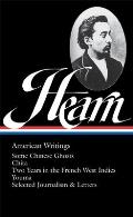 Lafcadio Hearn American Writings