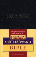 Hendrickson Gift & Award Bible Kjv Black