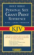 Personal Size Giant Print Reference Bible KJV