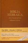 Biblia Hebraica Stuttgartensia (Bhs) (Hardcover): A Reader's Edition
