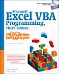 Microsoft Excel VBA Programming for the Absolute Beginner