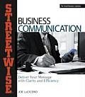 Streetwise Business Communication Deliver Your Message with Clarity & Efficiency