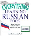 Everything Learning Russian Book Speak Write & Understand Basic Russian in No Time With CD Audio