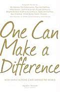 One Can Make a Difference How Simple Actions Can Change the World