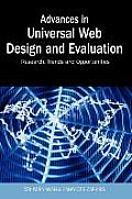 Advances in Universal Web Design and Evaluation: Research, Trends and Opportunities