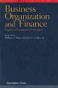Business Organization & Finance Legal & Economic Principles 10th Edition