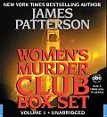 Womens Murder Club Box Set Volume 1 1st To Die 2nd Chance & 3rd Degree Unabridged