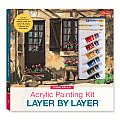 Casa Bella Acrylic Painting Kit: This Unique Method of Instruction Isolates Each Layer of the Painting, Ensuring Successful Results! with Book(s) and