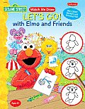Lets Go with Elmo & Friends With Stickers & Drawing Pad