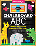 Chalkboard ABC Learn the Alphabet with Reusable Chalkboard Pages