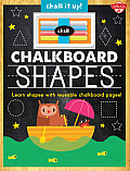 Chalkboard Shapes Learn Your Shapes with Reusable Chalkboard Pages