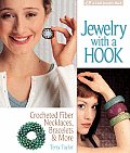Jewelry with a Hook Crocheted Fiber Necklaces Bracelets & More