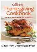Fine Cooking Thanksgiving Cookbook Recipes for Turkey & All the Trimmings