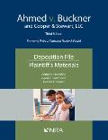 Ahmed V. Buckner and Cooper & Stewart, LLC: Deposition File, Plaintiff's Materials