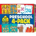 School Zone Preschool 4-Pack Flash Cards